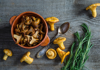 Roasted Golden Chanterelles