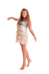 Fototapeta premium positive teen girl