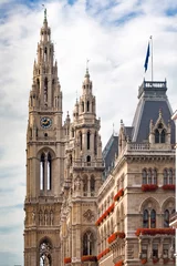 Deurstickers City Hall of Vienna © golovianko