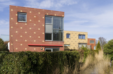 colorful houses