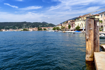 Salo lakeside, Garda Lake, Italy