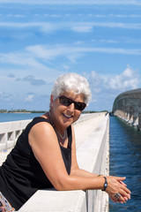 Fototapeta premium Happy mature woman