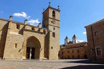 Obraz premium Cathedral of Caceres, Caceres, Spain