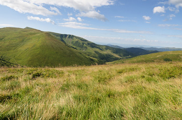 Fototapeta na wymiar Carpathian Mountains in Ukraine