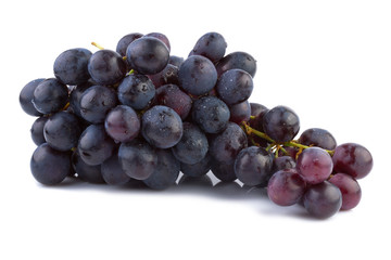 Grapes isolated on white background
