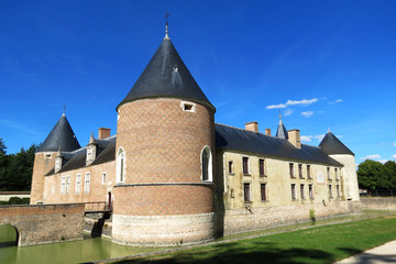 Fototapeta na wymiar Château de Chamerolles France