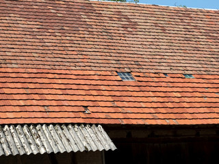 Altes Ziegeldach