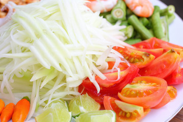Papaya salad