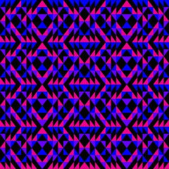 Purple, Pink and Blue Pattern