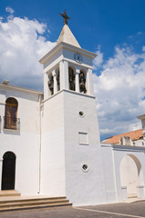 Church of SS. Maria della Luce. Mattinata. Puglia. Italy.