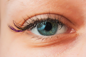 Obraz premium Women's Open eyes