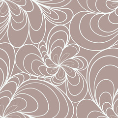 Obraz premium Abstract seamless pattern with simple elements