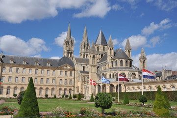 Fototapeta na wymiar Abbaye aux Hommes, Caen 4