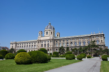 Fototapeta premium Natural History (Naturhistorisches) Museum of Vienna (1889)