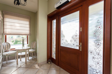 Mediterranean interior - mansion entrance