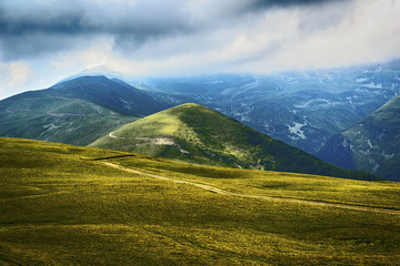 Summer landscape in Transylvania, Romania