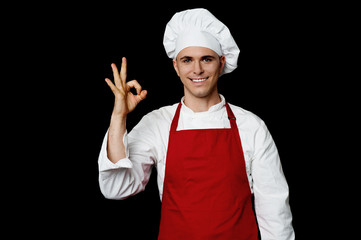 The dish is awesome! Tastes just fine.