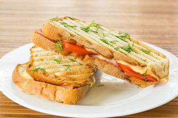 toast with cheese