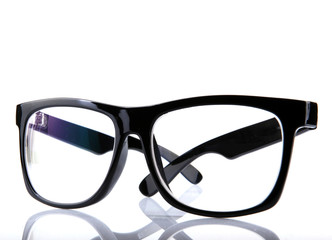 glasses isolated on white