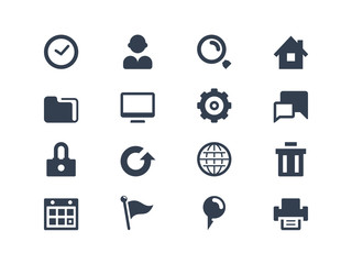 Web icons