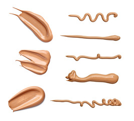 powder liquid make up beauty