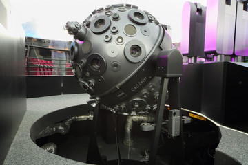 Device to project  image starry sky on dome