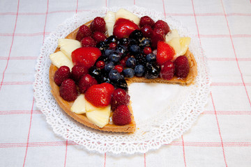 Torta ai frutti di bosco