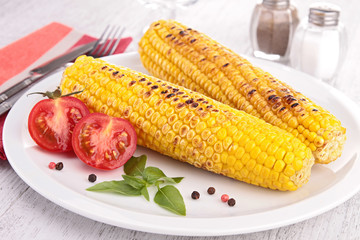 grilled corn