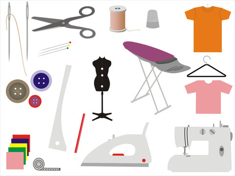 Sewing & Tailoring Icons