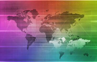 Obraz premium Global Business