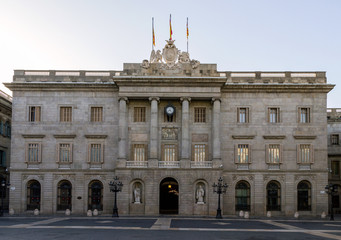 Fototapeta na wymiar Plaza de la Constitucion, Barcelona. Spain.