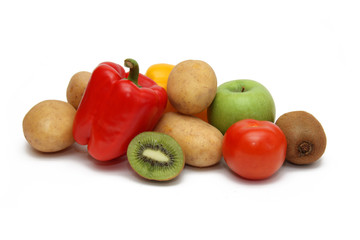 vegetables and fruits
