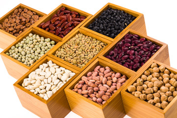 Boxes of beans
