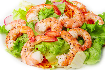 insalata di gamberi