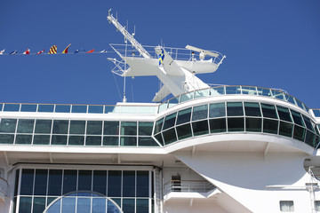 Naklejka premium Cruise ship