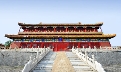 Forbidden city in Beijing, China