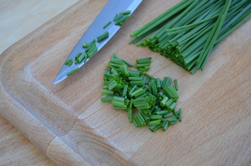 Chopped chives