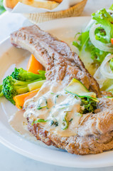 Porkchop steak