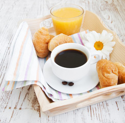 Croissant  with Coffee
