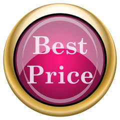 Magenta glossy icon