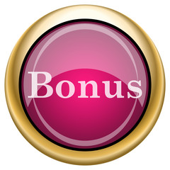 Magenta glossy icon