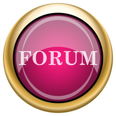 Magenta glossy icon