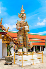 Statue of demon (Giant, Titan) at Wat Arun