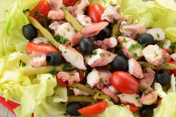 Insalata di mare con polpo