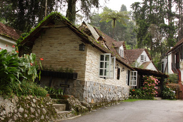 An English-style cottage in Cameron Highlands, Malaysia