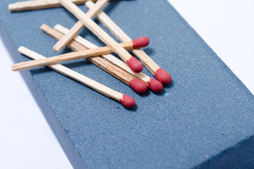 Matches on hone