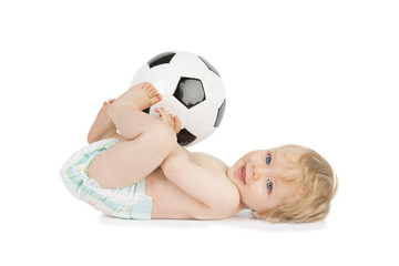 Kleiner Fussballkünstler