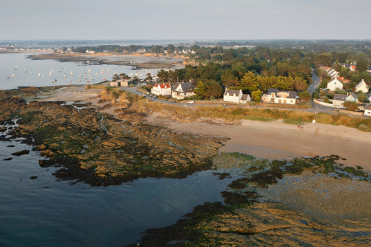 Photo a&eacute;rienne Pointe de Sorloc Kerdandec