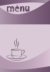 Menu Card Design Template