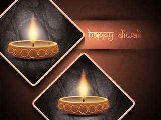 elegant background design for diwali festival